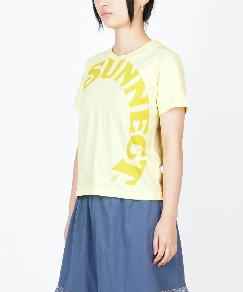 Sseonegteu Big Wave Logo Tee - Lemon