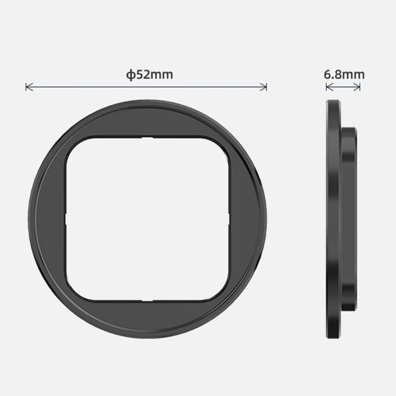 49mm Universal Filter Holder Rack For Outdoor Cameras Enables Multiple Filter Combinations With Secure Locking Mechanism