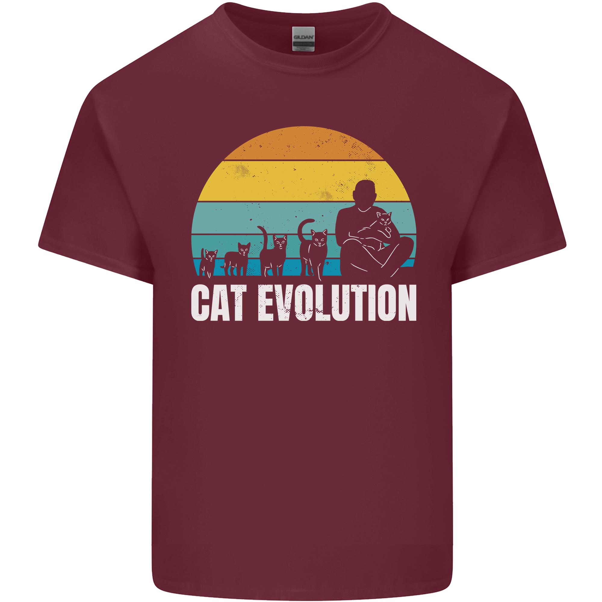 The Evolution of Cats Funny Crazy Lady Unisex Unisexs Light Cotton TShirt S