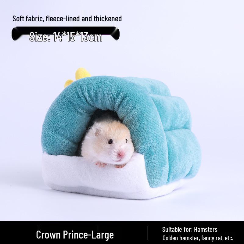 Winter Warm Cotton Nest for Small Pets: Hamsters, Chinchillas, Hedgehogs, Squirrels & Rabbits