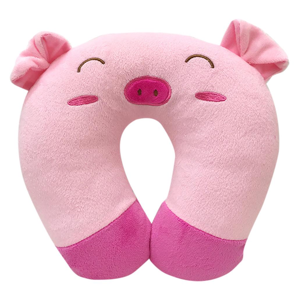 Cestovní dětský krční polštář super měkký krční hračka vánoční dárek