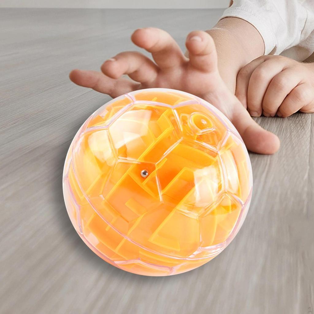 3D Maze Ball ,Brain Teaser Holiday Present Interactive Gravity Memory Sequential Labyrinth Game