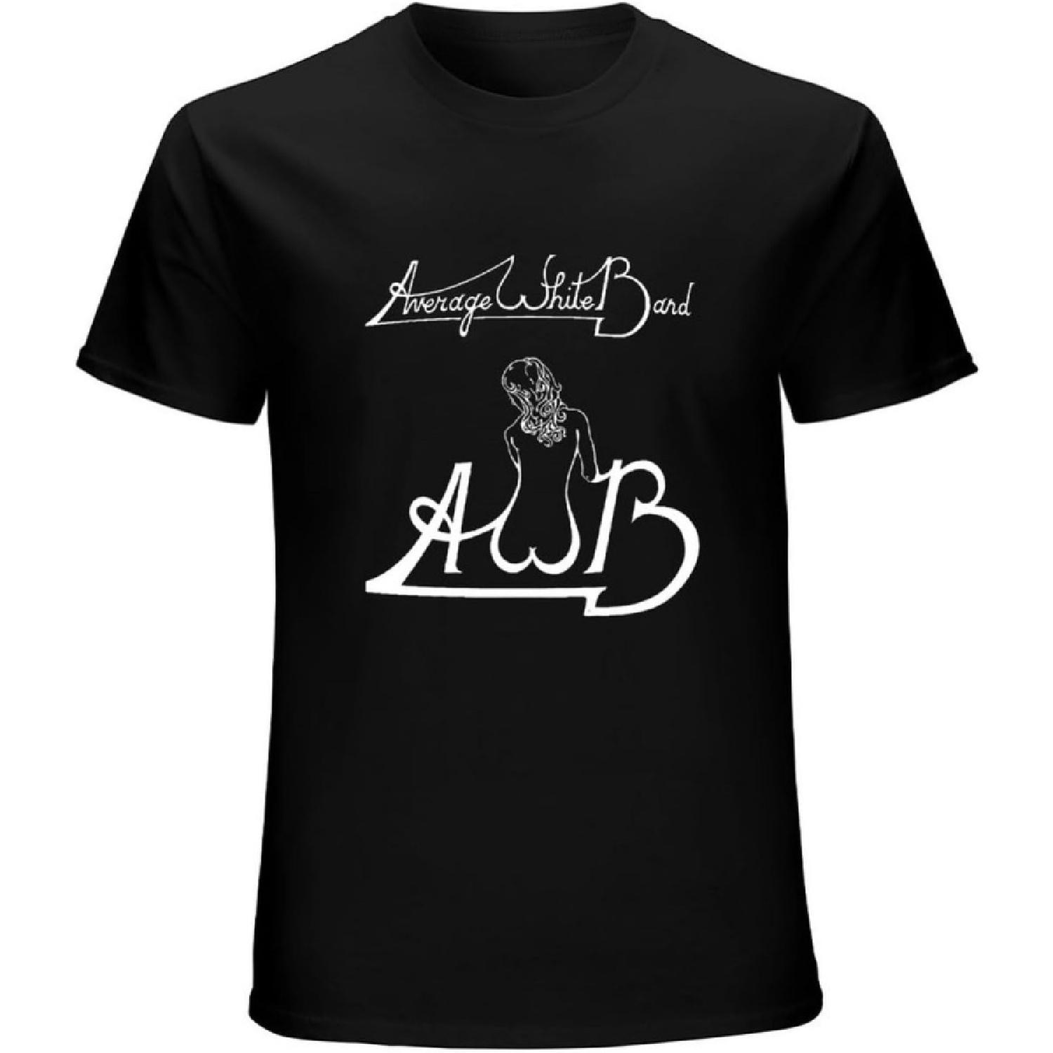 CHEBENJI Average White Band Awb Men s T-Shirt Unisex Black Tee Clothing S