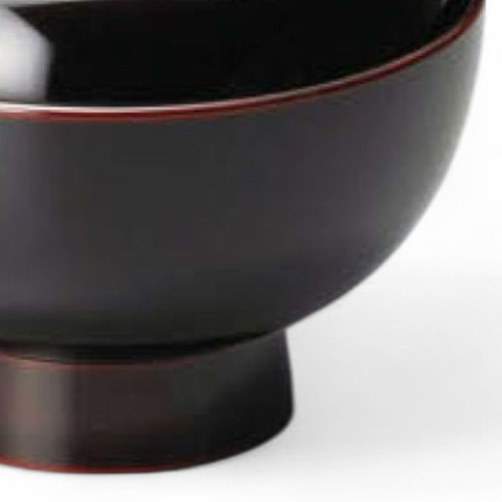 J-kitchens Lacquerware Bowl, Hand-Painted, PID-527117, Made in Japan