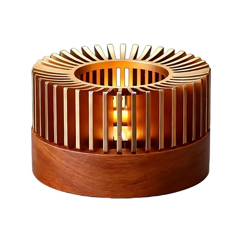 

Aluminum Alloy Teapot Warmers Teapot Warming Base Perfect for Heat Retention Suitable for Home Time and Quiet Office Use