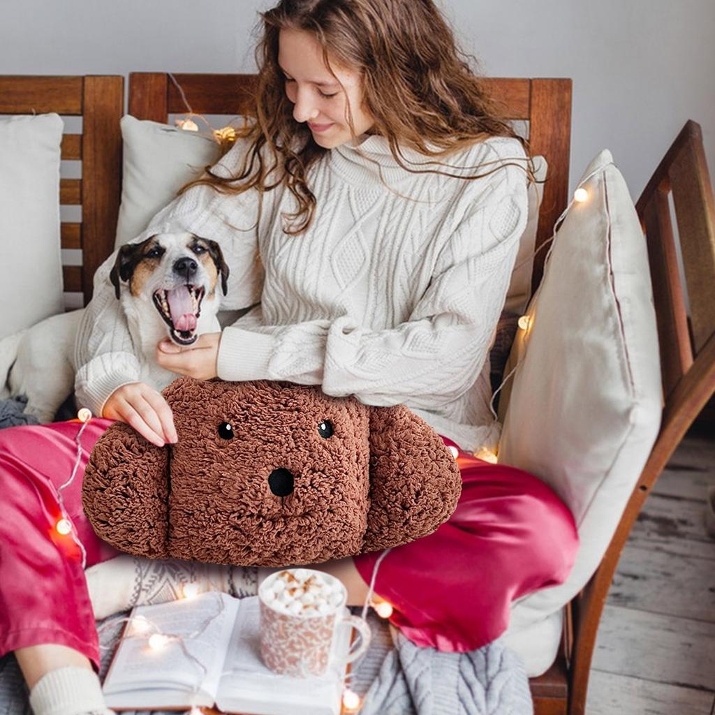 Cartoon Dog Pillow Doll, Plush Toy Dog, Doll Rag Doll Boys Girls Children Birthday Gift