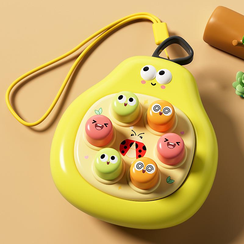 Whack-a-Mole Finger Press Toy: Interactive Early Education for Toddlers