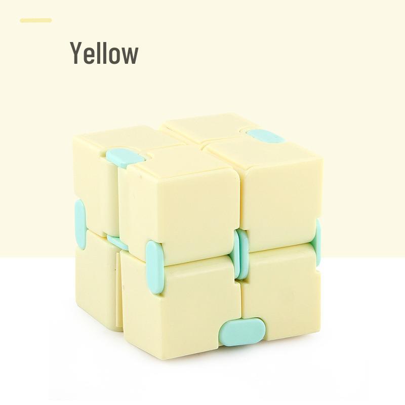 Second-Order Magic Cube: Creative Infinite Colorful Finger Decompression Toy for Kids and Adults