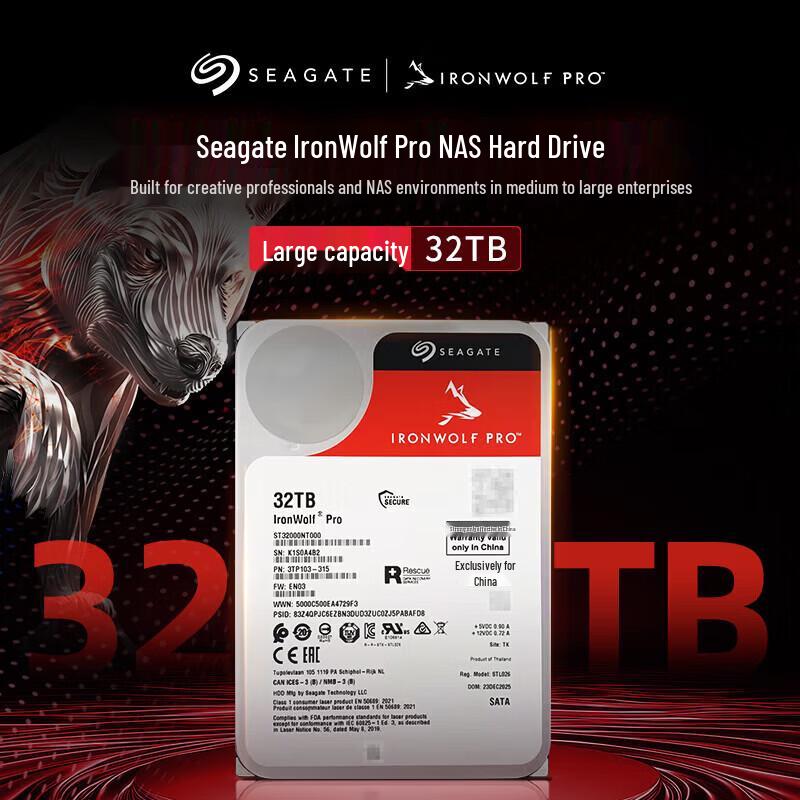 Seagate IronWolf Pro NAS Hard Drive