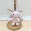 Cartoon Rabbit Plush Keychain Toy Animal Keyring Stuffed Doll For Gift Kids