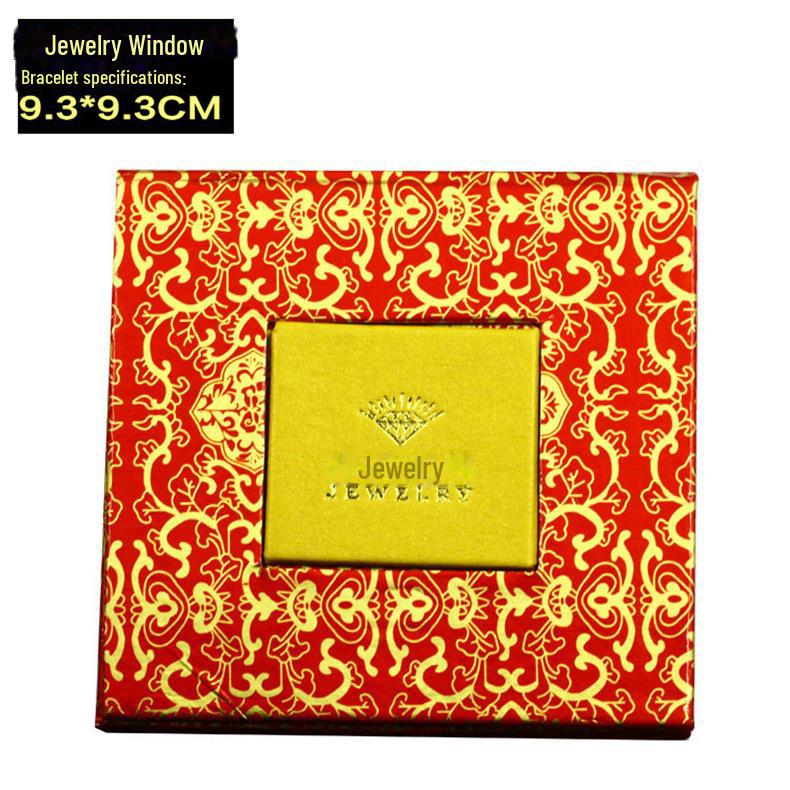 High-End Korean Jewelry Gift Box: Ring, Pendant, Necklace, Earring, Bracelet Packaging