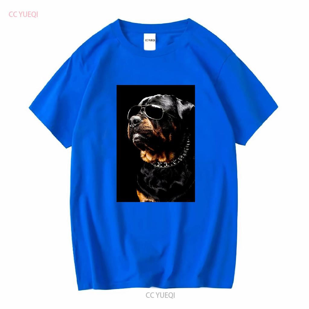 Unisex Unisex Shirt Cult T Rottweiler Long Or Short Sleeves Vintage Washed Fashion Top For Everyday Wear Streetwear Homme