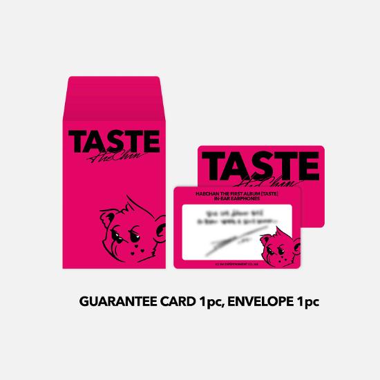 Pre-order HAECHAN The First Album TASTE IN-EAR Earphone Set