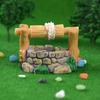 1Pcs Garden Mini Water Well Figurines Miniature Craft Vintage Style DIY Ornament Home Decor Home Accessories Handmade Gifts