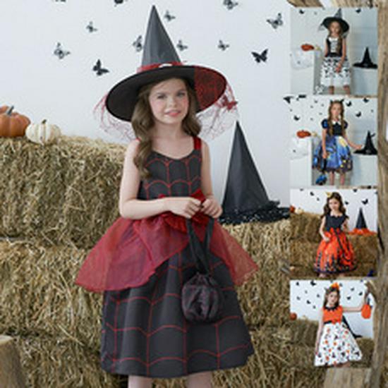 Jenters Halloween Maskerade Prinsessekjole - Europeisk og Amerikansk Stil