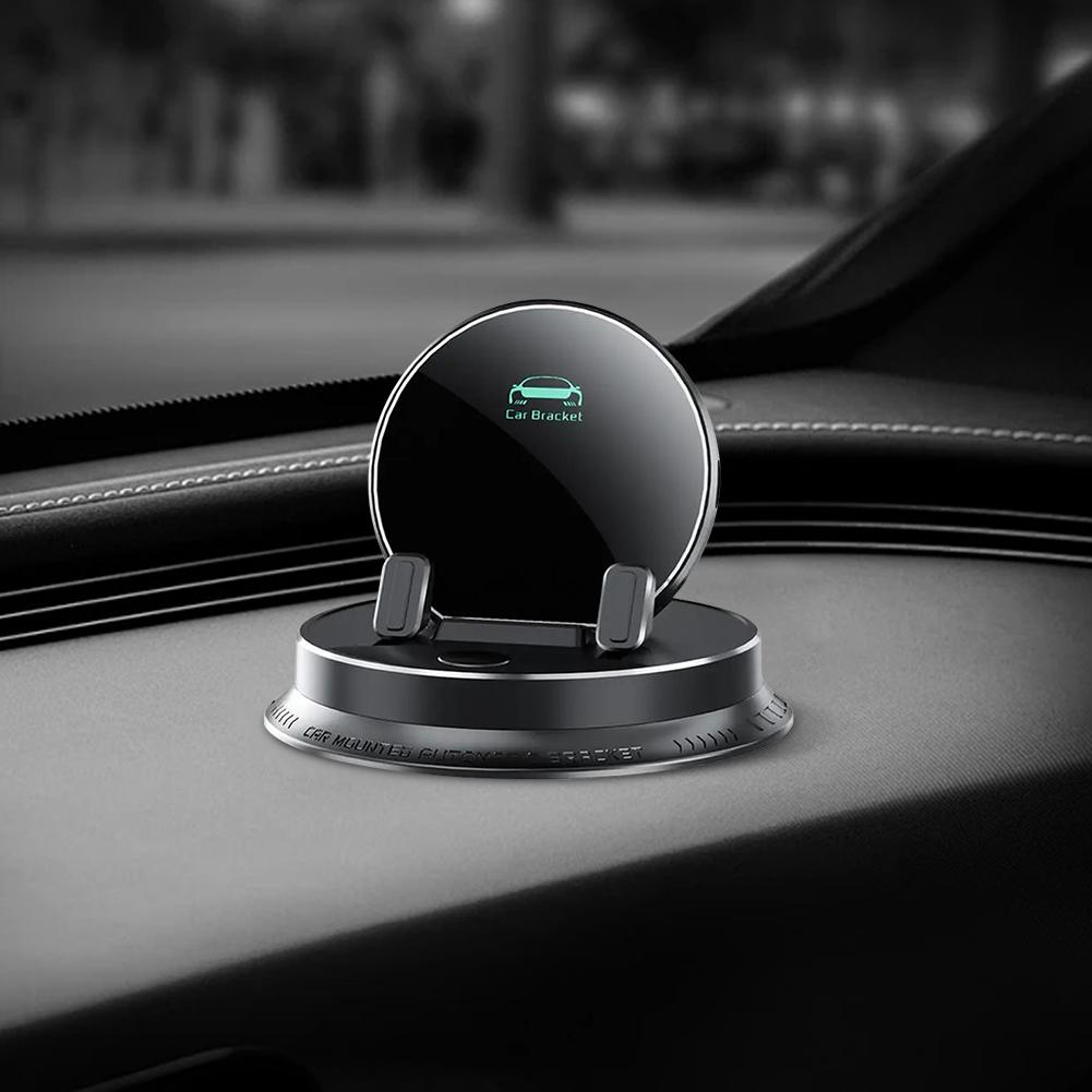 Universal Dashboard Cell Phone Holder 360 Degree Rotation Phone Bracket Mobile Phone Holder for Car Dashboard