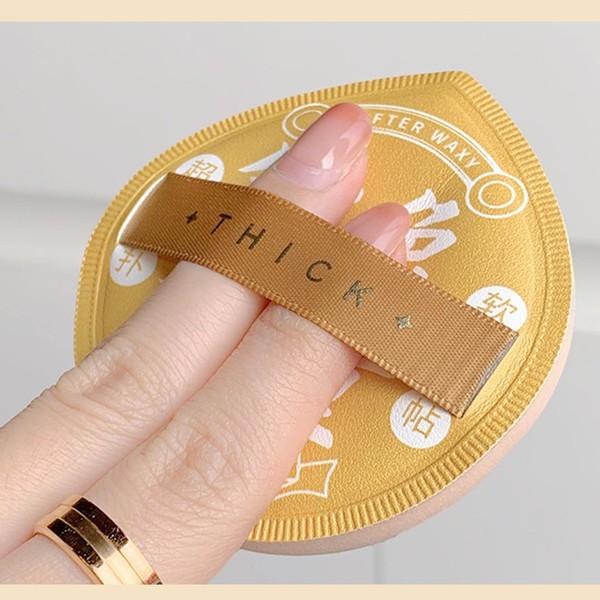 GECOMO XL Marshmallow Makeup Puff, Drop-shaped Soft Durable Powder Puff, Not Absorb Foundation Sponge Puff