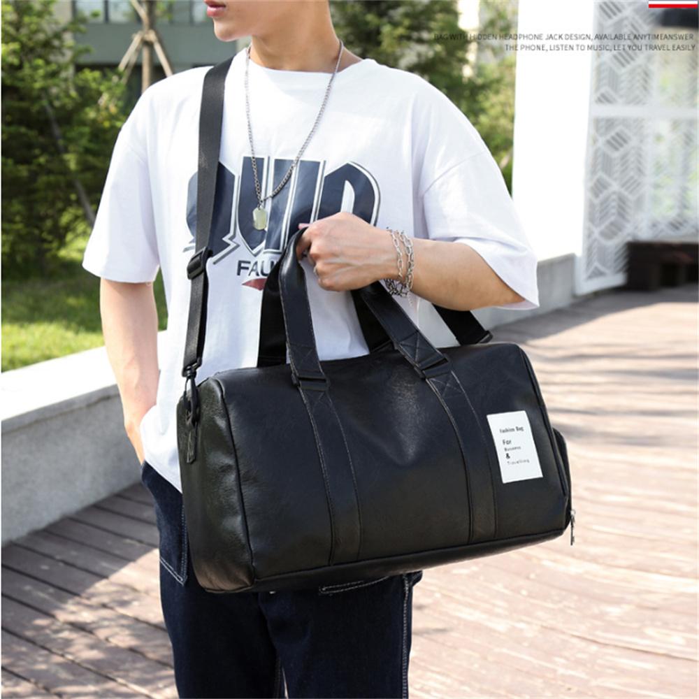 New Short-Distance Travel Bag Fitness Bag Trendy Women's Yoga Sports Training Bag Men's Handbag Carry Travel Bag
