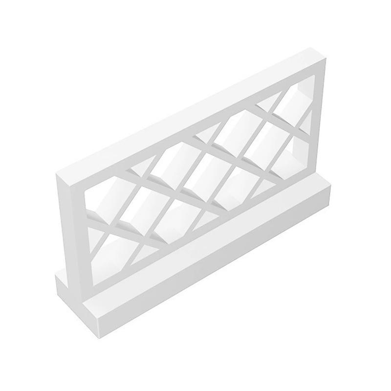 50pcs Bricks Fence 1 X 4 X 2 Compatible with 3185 Pieces of Children's Toys Assembles Building Blocks Technical