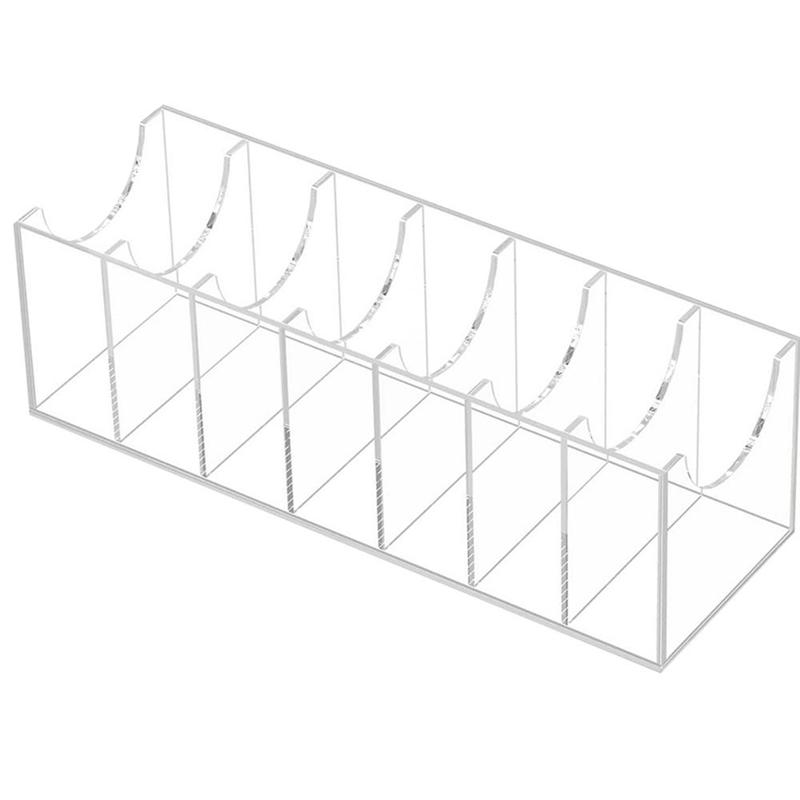 ABWR-Acrylic Belt Storage Box Transparent Storage Belt Tie Box Multi-Compartment In-Store Mall Display Shelf