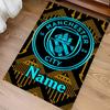 Op maat gemaakte Manchester City F.C. Print Vloerkleed - Zacht, Wasbaar Antislip Binnentapijt, Woonkamer, Huis & Kantoor Decoratief Tapijt
