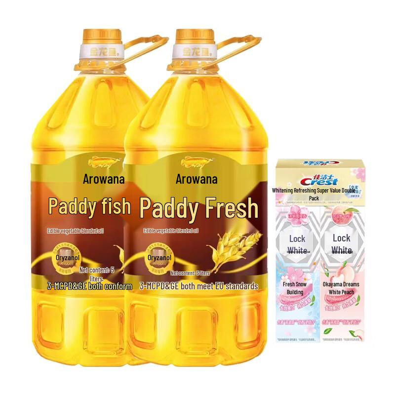 Набор Crest Whitening Зубная паста и Масло из смеси риса Арована