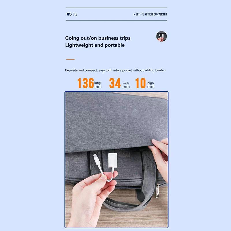 Mobile Usb Flash Drive Game Controller Multi-Function Converter Lightning To Usb3.0 File Fast Transfer For Iphone Huawei