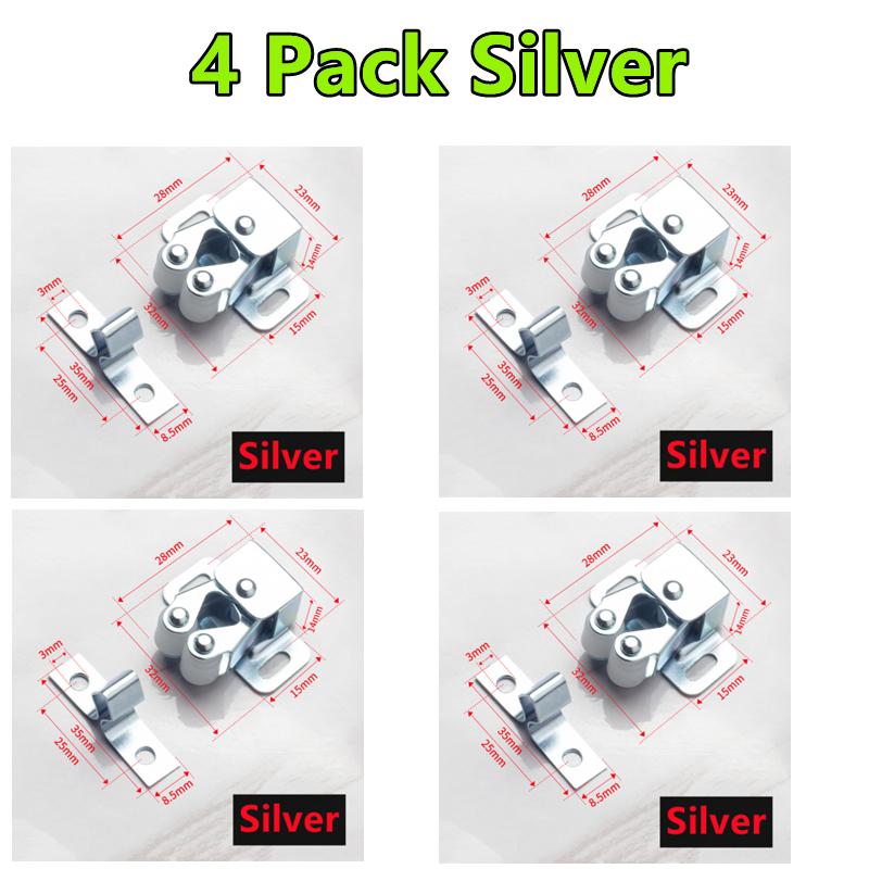 New 10-1Pack Magnet Cabinet Catches Door Stop Closer Stoppers Damper Buffer For Wardrobe Hardware Furniture Fittings Accessories