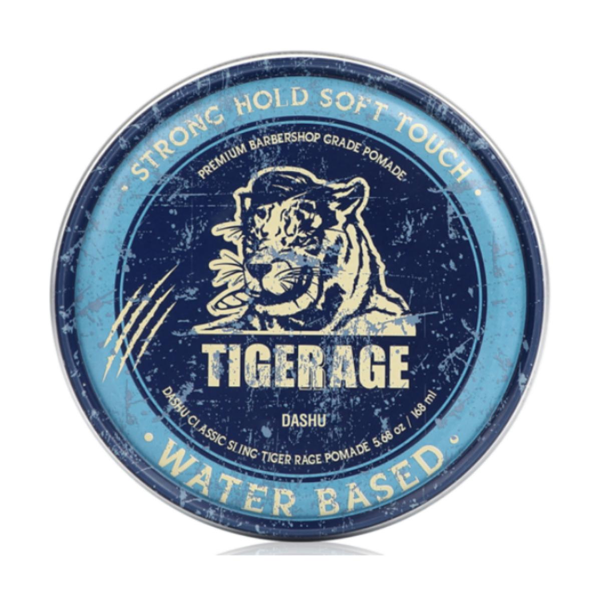 

Dashu Classic Tiger Rage Water-Based Pomade Hair Wax, 168ml, 1pc