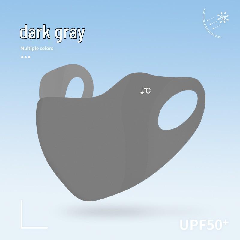 

Женская дышащая маска для лица из ледяного шелка с защитой от УФ-лучей для летней езды и велоспорта One Size