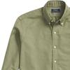 Polo Ralph Lauren Ss23 Solid Color Logo Embroidered Single-Breasted Long Sleeve Shirt Men shirts Green 710847235-034