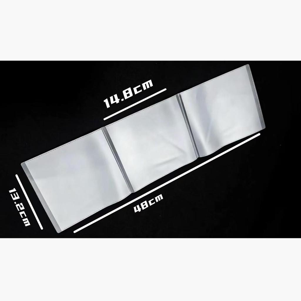 Mahjong PVC Card Sleeve & Album - Frosted & Transparent Types Available