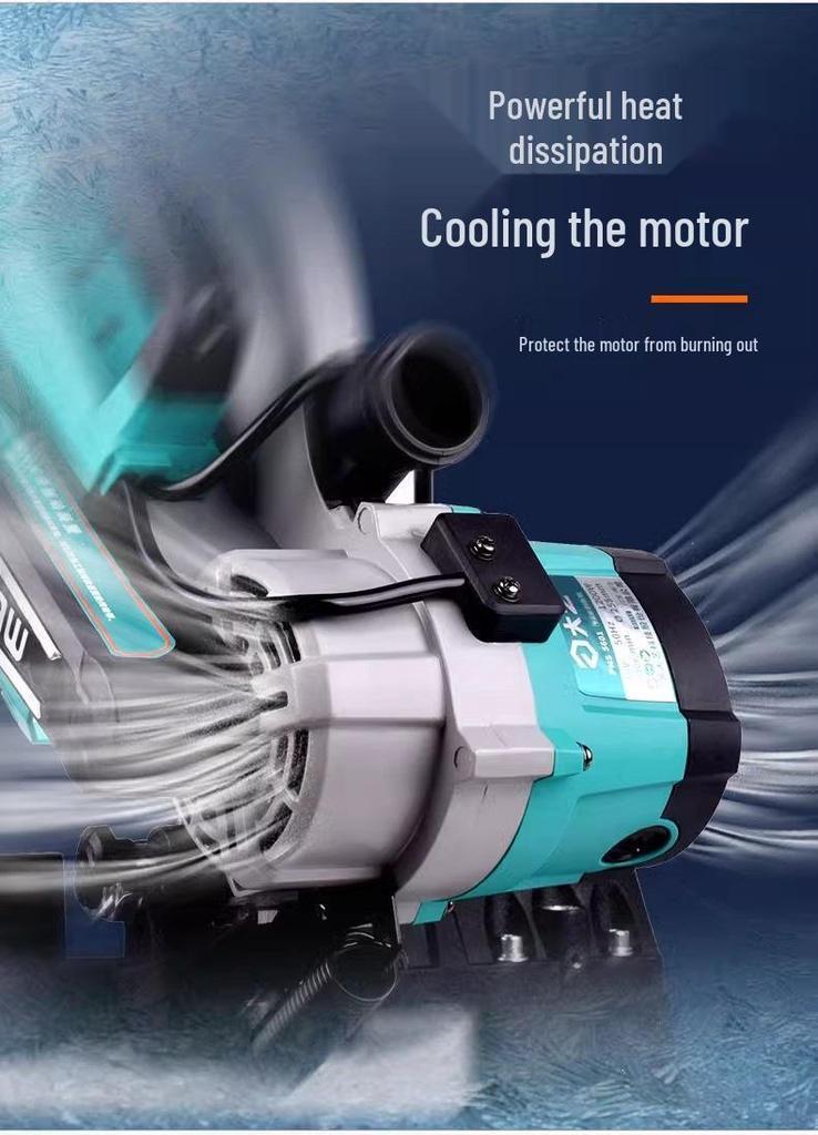 Dayi 10" Multi-Functional Miter Saw: High-Precision Aluminum Alloy Woodworking Machine, 45° Angle Aluminum Cutter.