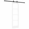 ORKDAL Sliding Door White and Black 61 X 198.5 Cm