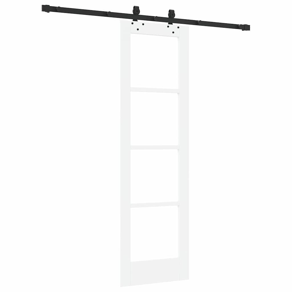 ORKDAL Sliding Door White and Black 61 X 198.5 Cm