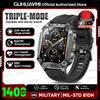 Orologio Smart Sportivo da Uomo per Esterni Batteria Grande 1400mAh Impermeabile Chiamata Vocale Musica Ossigeno nel Sangue Sport Smartwatch uomo donna Fitness