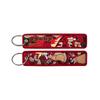 Japanese Anime Elf Monsters Keychain 1pcs Car Backpack Key Holder Embroidery Keyring Key Tag Jet Tag Accessories Gifts for Fans