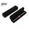 Jewelry Organizer Box Velvet Necklace Gift Storage Dust-Proof Small Handicraft