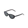 Letter Detail Oval Sunglasses Women Sunglasses Brown 843069Y99562338