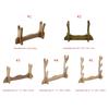 Wood Sword Display Stand Decorative Festival Party Display Bracket Accessory