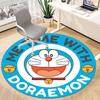 Doraemon Office Round Area Rug, Indoor Mat Suitable For Office,Bedroom Living Room Home Decor, Room Deco A0908175