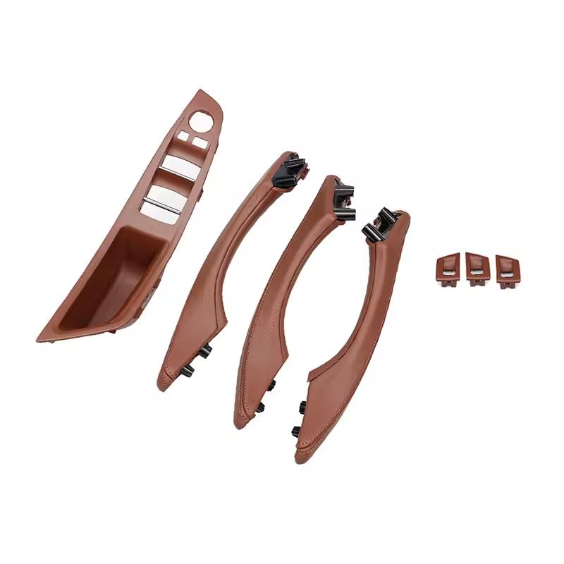 Price F10 F11 LHD RHD Leather Interior Door Pull Handle Assembly for BMW 5 Series F10 F11 F18 520i 523i 525i 528i 535i