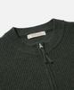 Frizmworks Wool Deck Zip Up Cardigan _ Forest Green