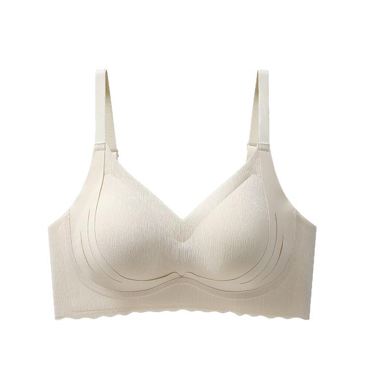 Seamless Small Chest Support Wirefree Sports Bra with Beautiful Back Design