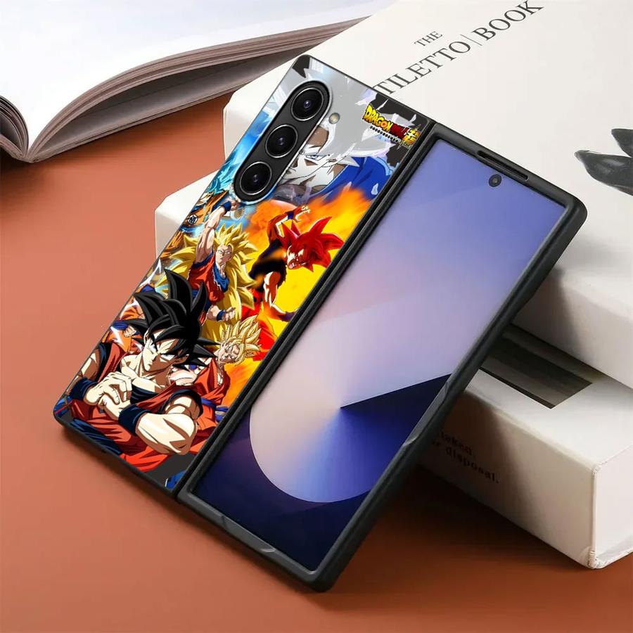 Case for Samsung Galaxy ZFold3 ZFold6 ZFold7 ZFold4 Z Fold 7 6 5 4 3 ZFold5 Back Phone Cover Dragon Ball Majin Buu
