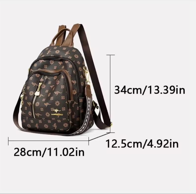 New Classical Fashion High Quality Soft Leather Travel Backpack Women Large Capacity Luxury Shoulder Bags School Bag Backpacks