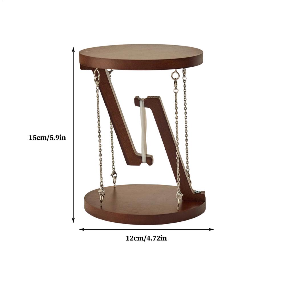 Suspended Storage Rack Tensioned Overall Structural Model Ornament Scientific Wooden Floating Decoration Floating Illusion State