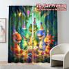 2pcs, 2D FLAT PRINTING Curtains (Without Rod) DinoBirthdayParty Popular Creative Curtains 100% Polyester Curtains Outdoor
