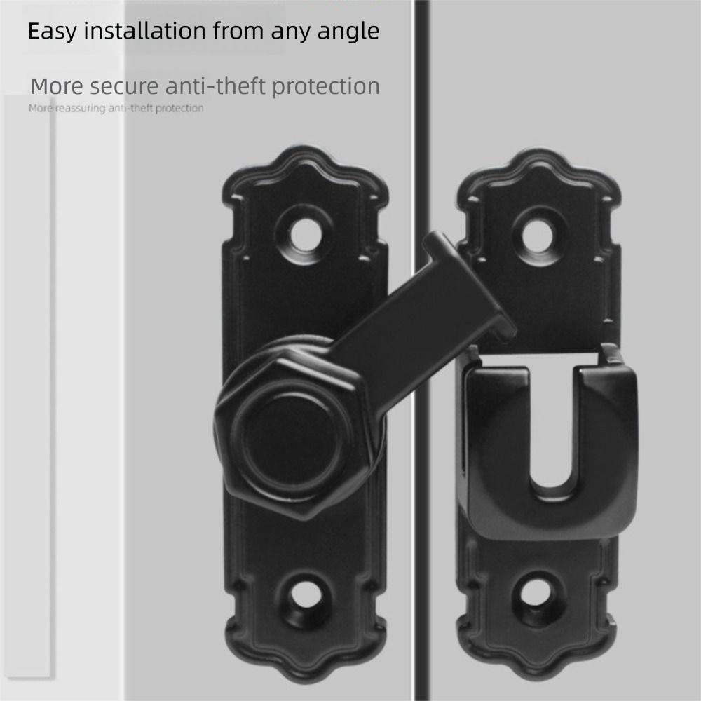 Robuster Türriegel Diebstahlsichere Schrankschlösser Tragbarer Sicherheitsverschluss Schrank