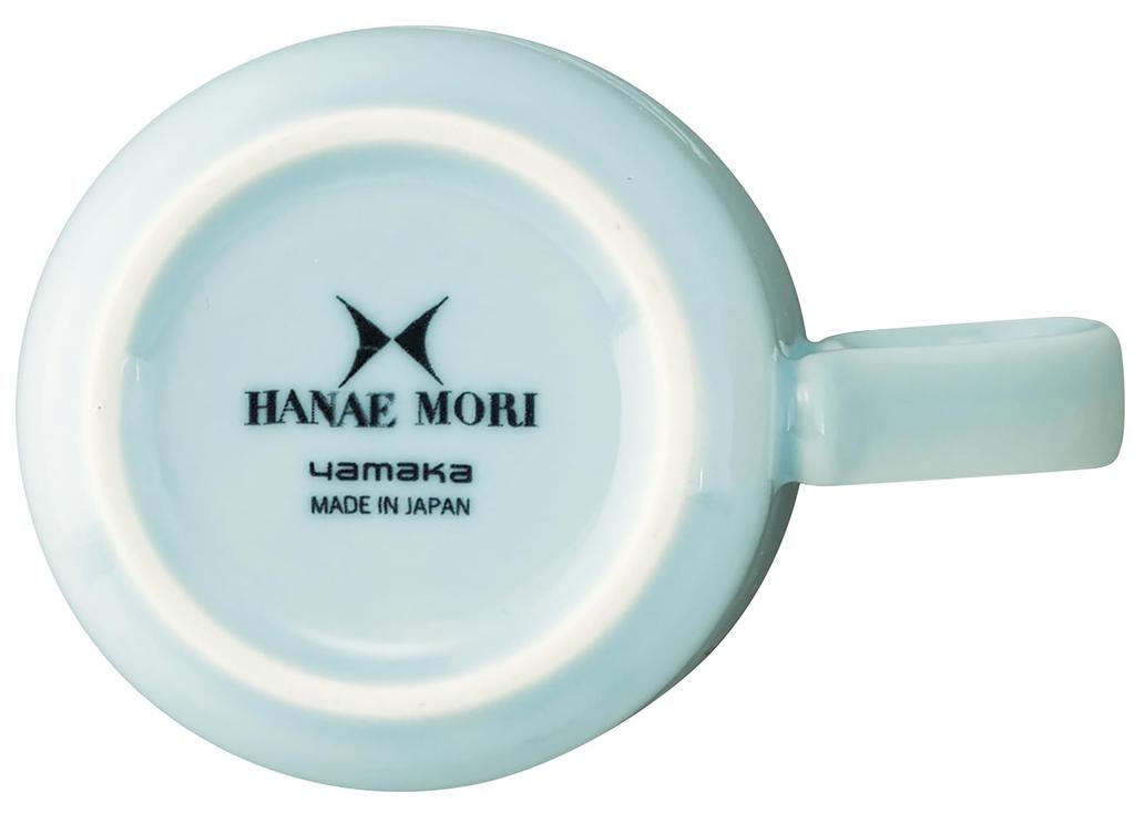 Hanae Mori Pair of Floral Dishwasher and Microwave Perfect As a Gift or Wedding Made In "Fleur" Mugs, Approx. 300ml, Design, Safe, Gift, Japan,